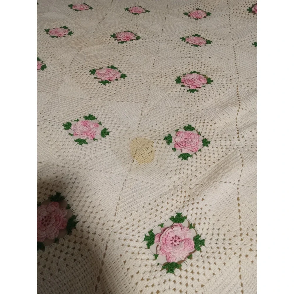Handmade vintage crochet